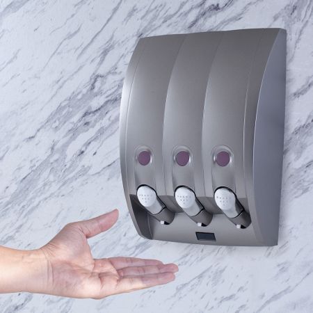 Hotel Amenity Dispenser - bathroom soap dispenser set